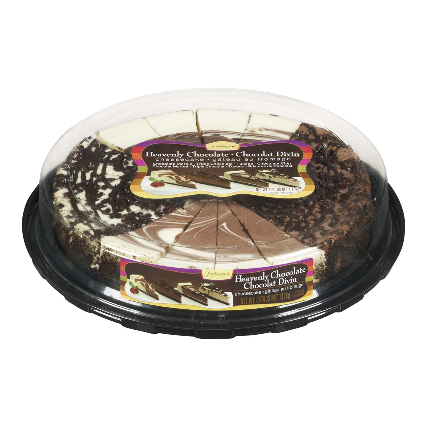 Jon Donaire Heavenly Chocolate Cheesecake 1.13 kg | Powell's Supermarkets