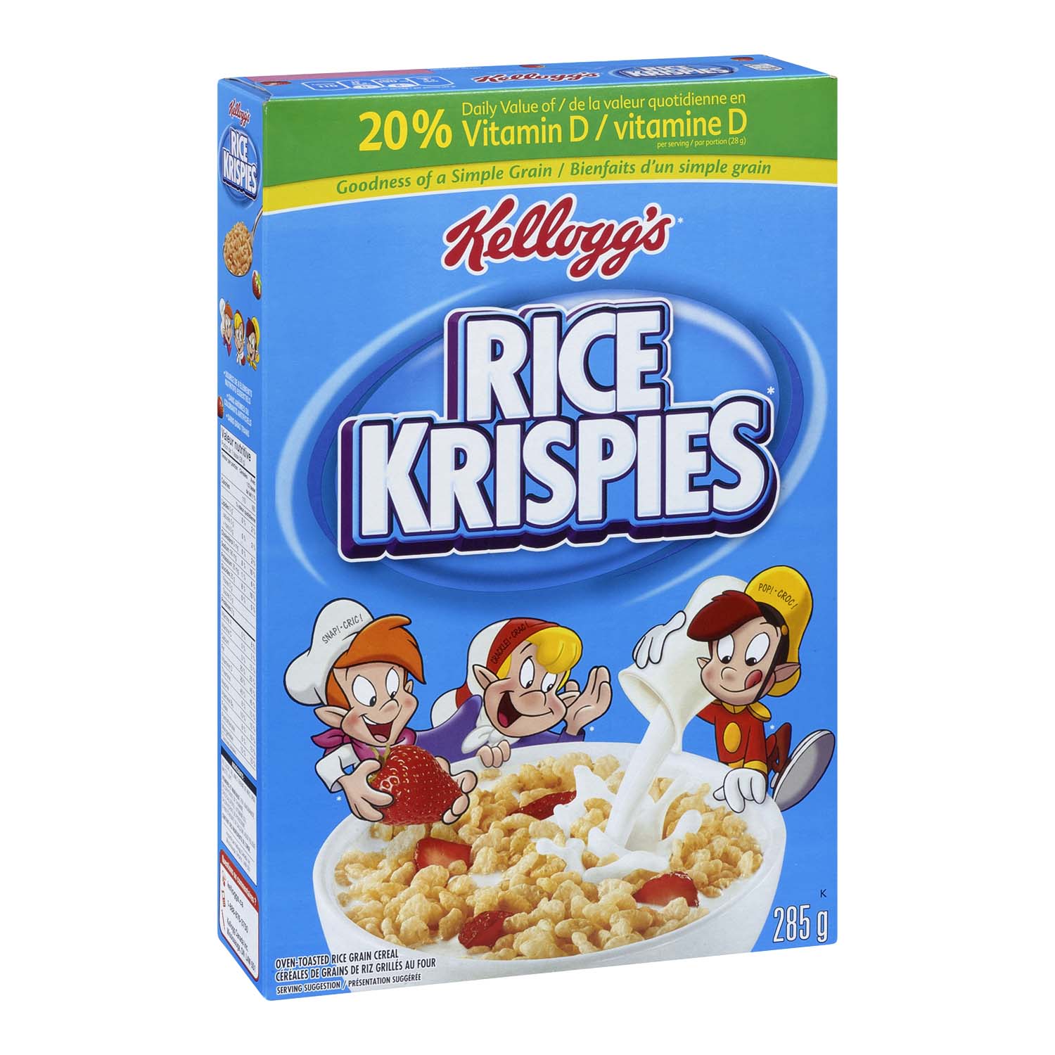 Rice Krispies Oven-Toasted Rice Grain Cereal 285 g | Powell's Supermarkets