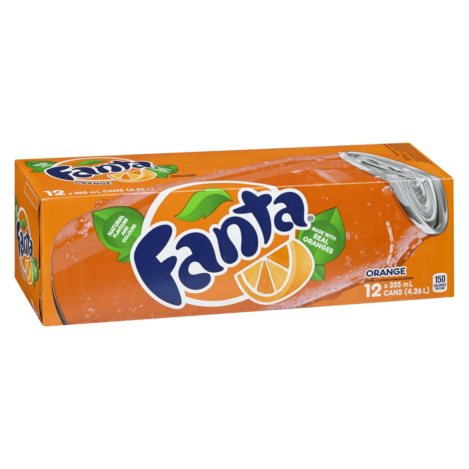 Fanta Orange Cans 12 x 355 ml (4.26 L) | Powell's Supermarkets