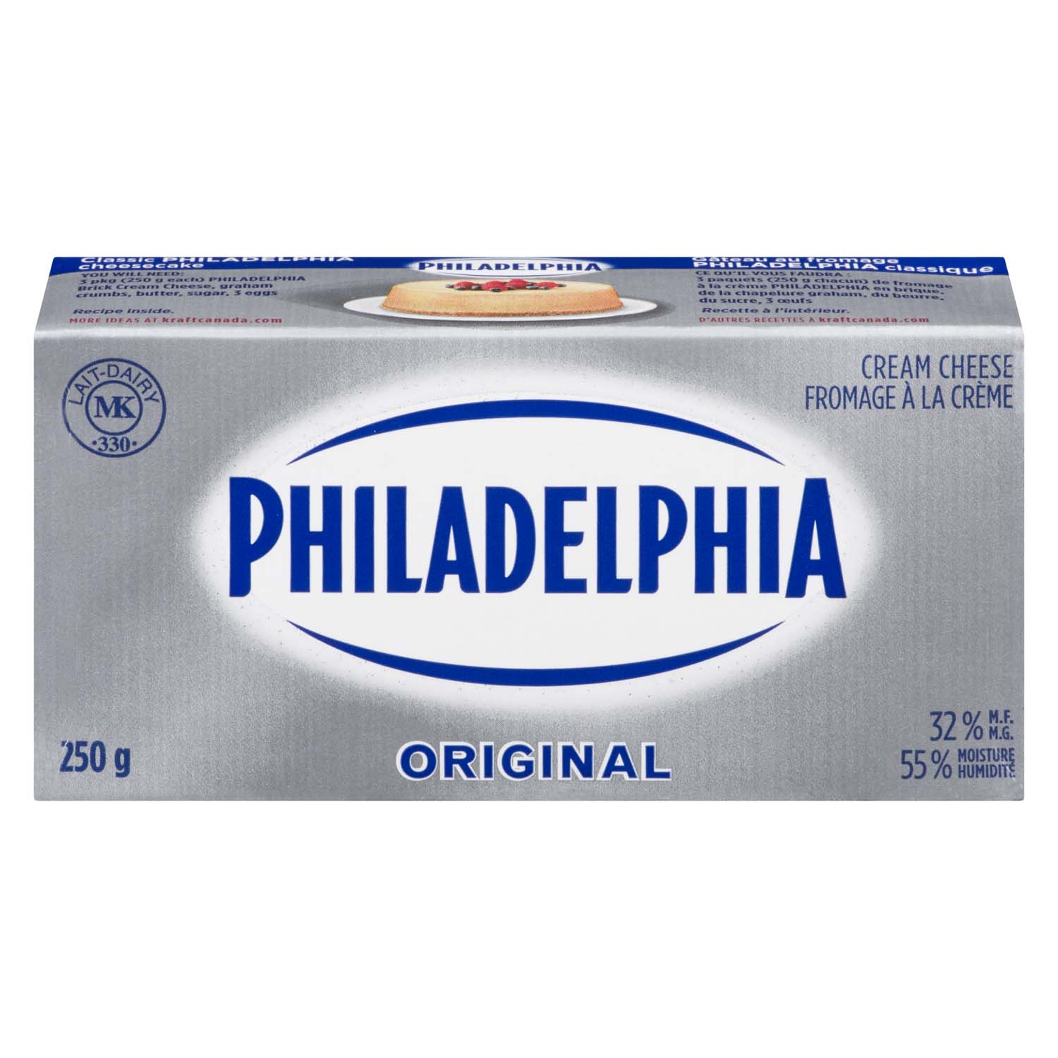 Philadelphia Cream Cheese Original 32 M.F. 250 g Powell's Supermarkets