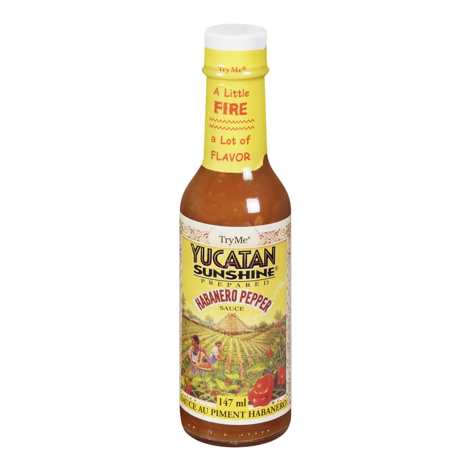 TryMe Yucatan Sunshine Prepared Habanero Pepper Sauce 147 ml Powell's