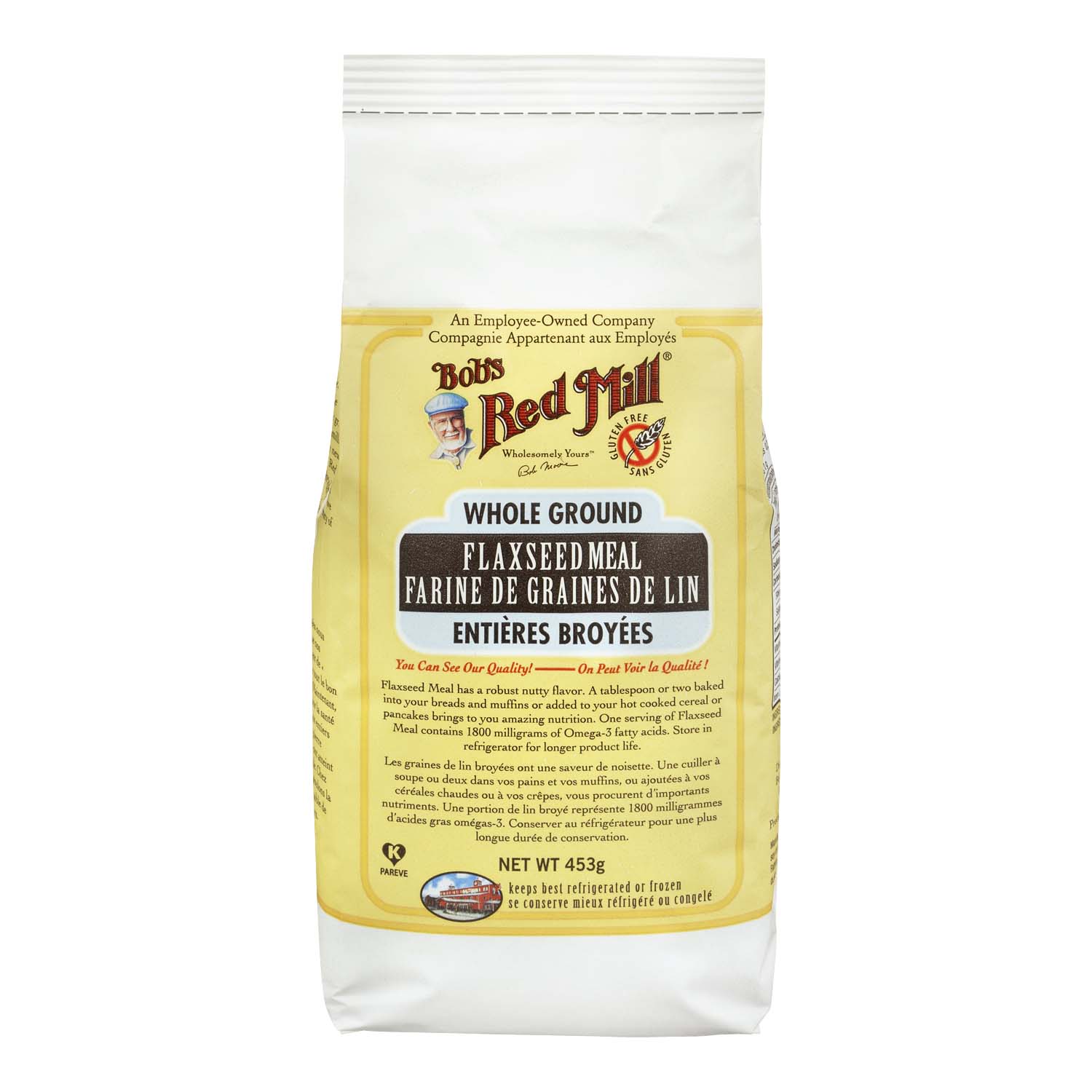 Bob's Red Mill Whole Ground Flaxseed Meal 453 g Powell's Supermarkets