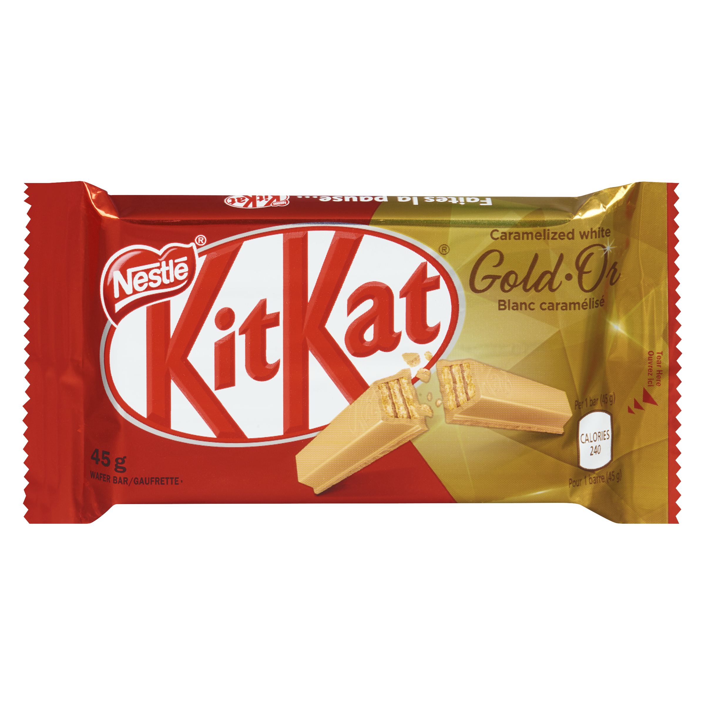 KIT KAT CARAMELIZED GOLD BAR