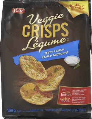 DARE VEGGIE CRISP ZESTY RANCH