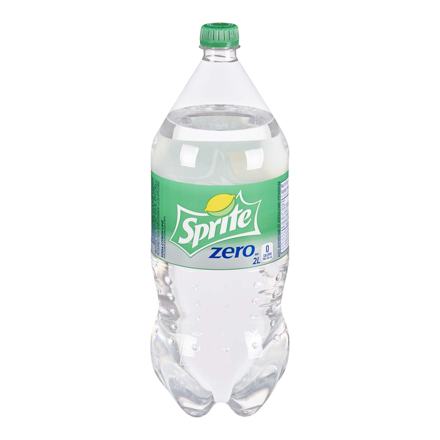 Sprite® Lemon Lime Zero Sugar Caffeine Free Soda Bottle, 2 liter