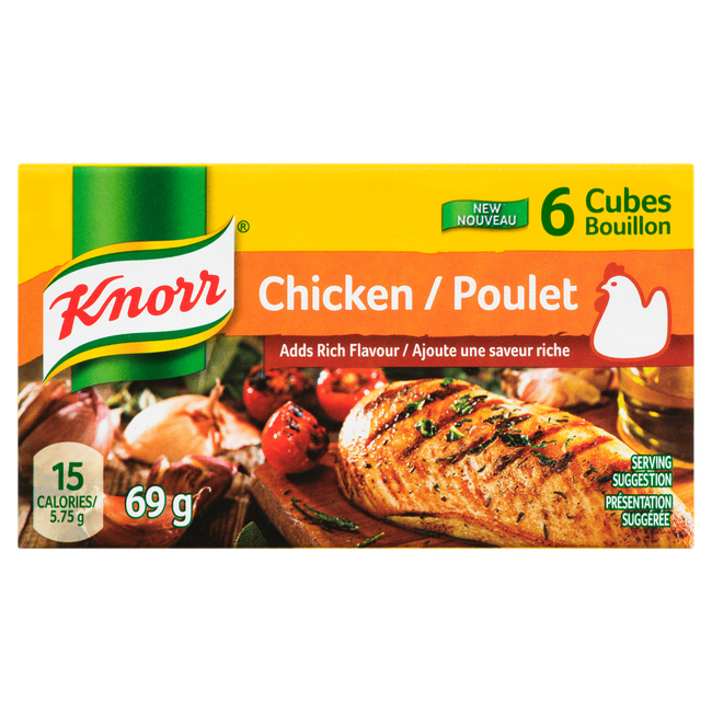 Knorr Chicken 6 Cubes Bouillon 69 g | Powell's Supermarkets