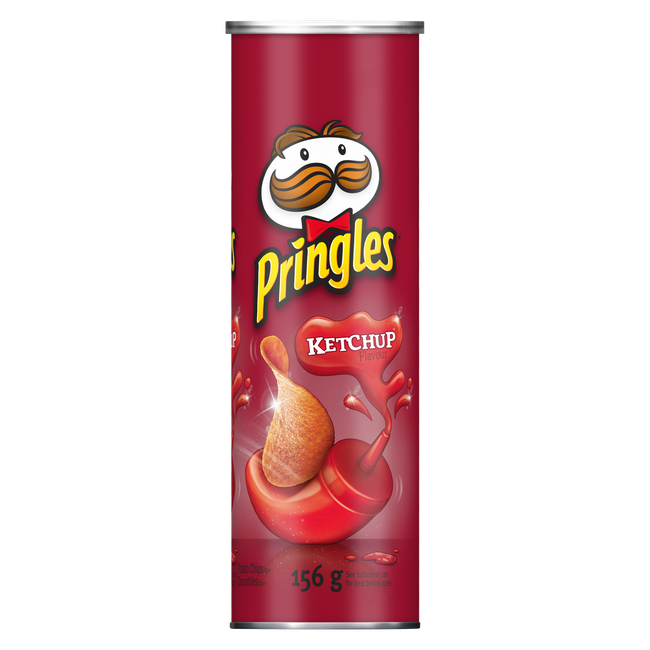 Pringles Potato Chips Ketchup Flavour 156 g | Powell's Supermarkets