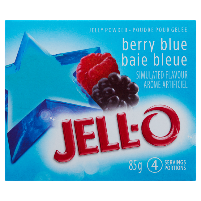 Jell-O Berry Blue Jelly Powder 85 g | Powell's Supermarkets