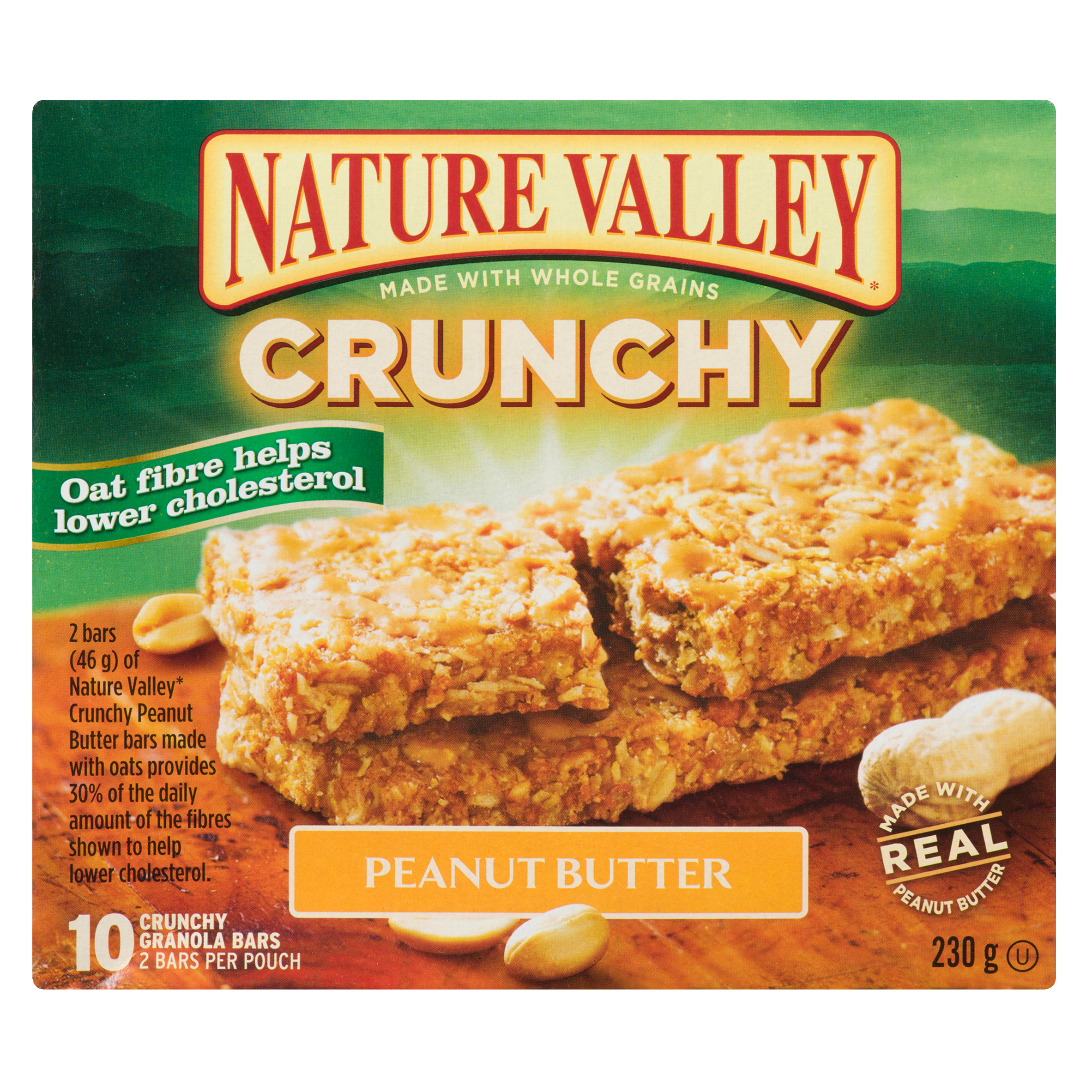 Nature Valley Crunchy Peanut Butter Crunchy Granola Bars 230 g | Powell's Supermarkets