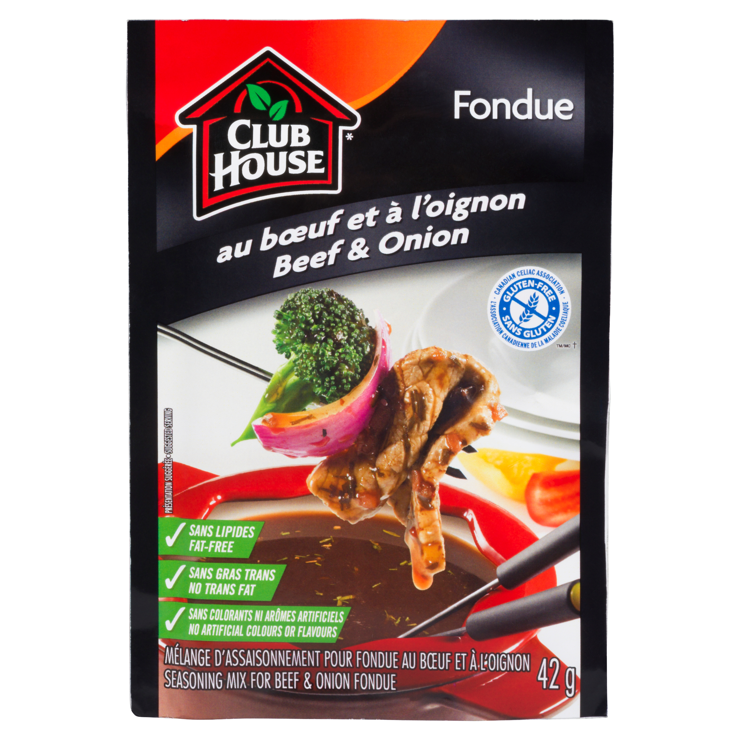 Club House Seasoning Mix for Beef & Onion Fondue 42 g