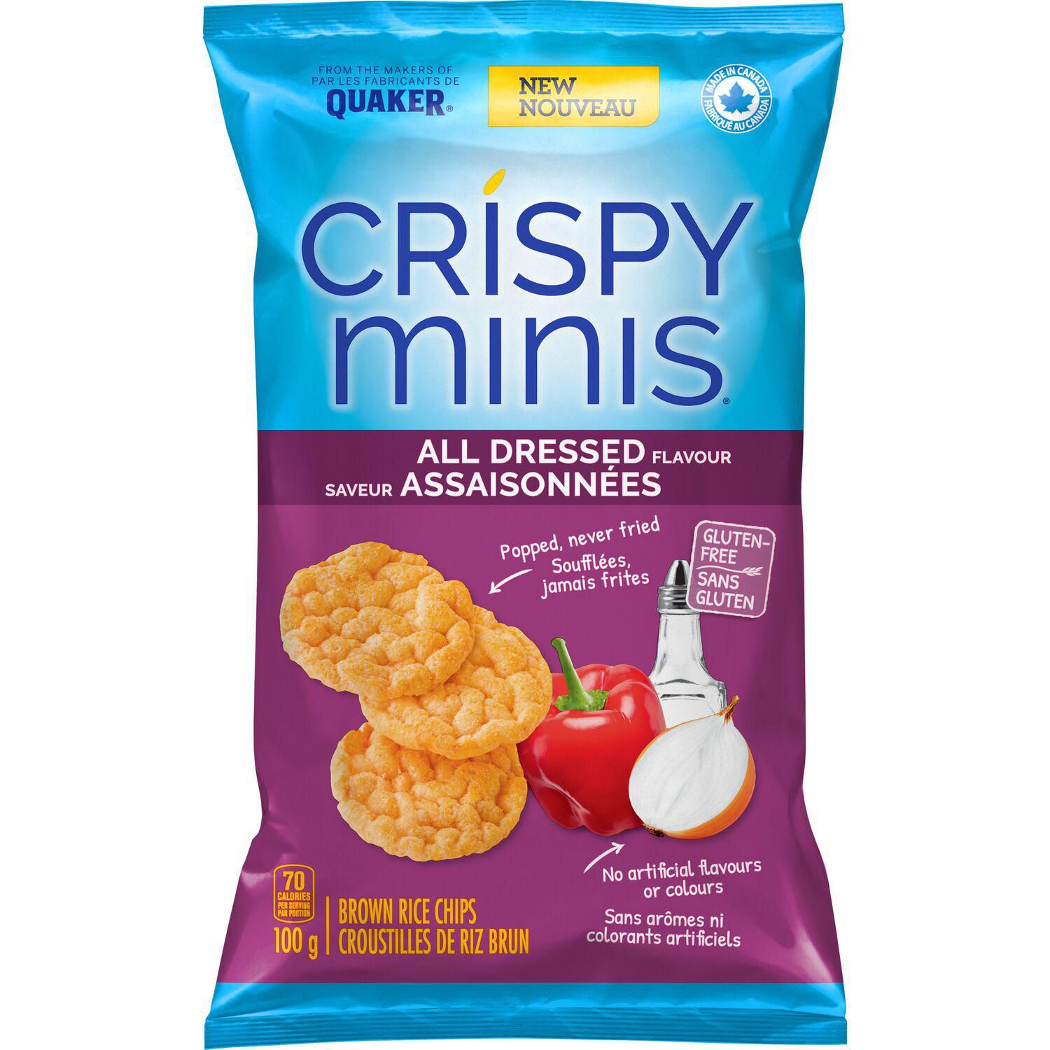 QUAKER CRISPY MINIS ALL DRESSE
