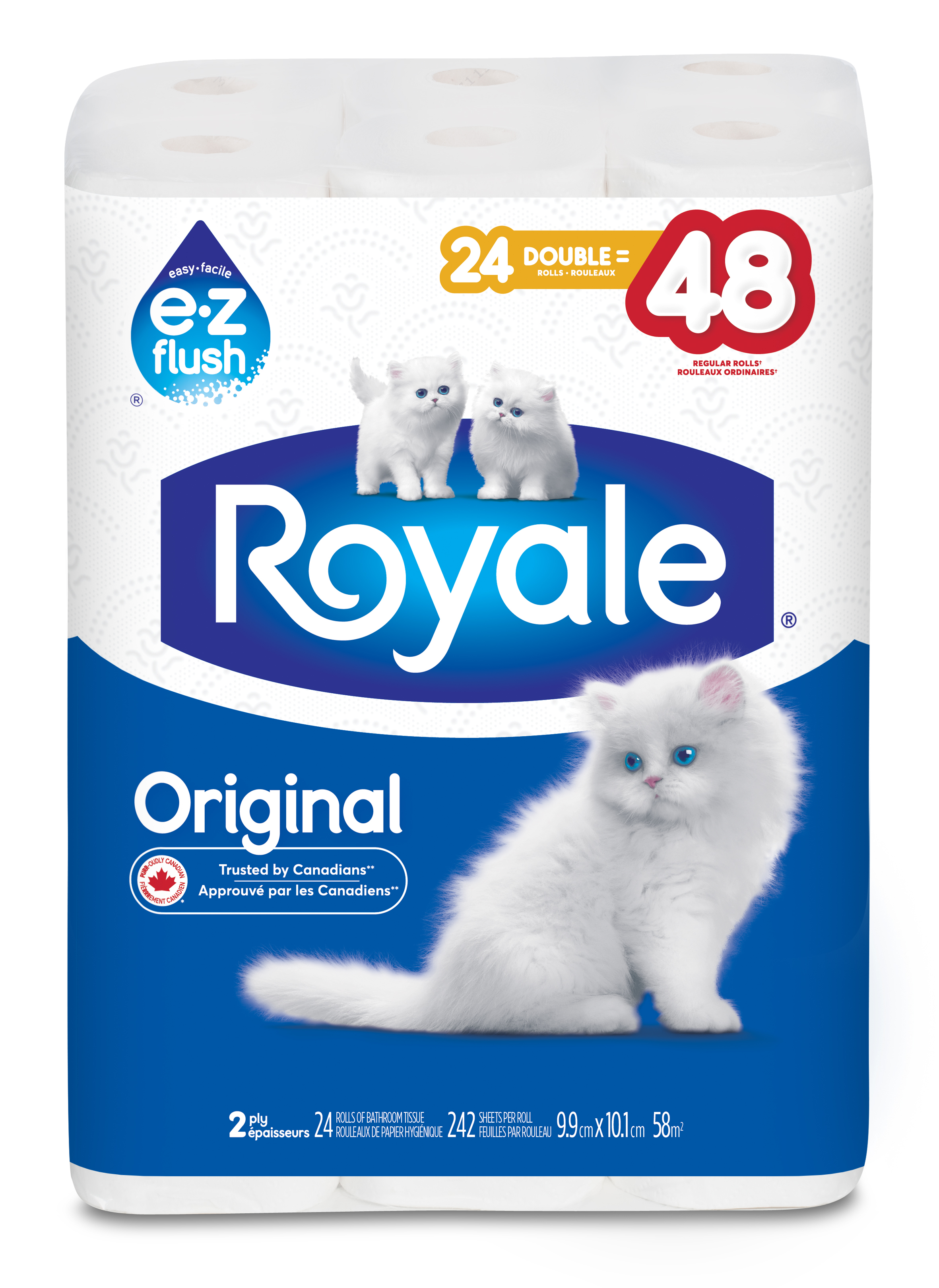 ROYALE BATHROOM TISSUE DBL