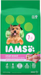 IAMS DOG FOOD SMALL BREED