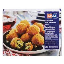 M&M ARTICHOKE MAC/CHEESE BITES