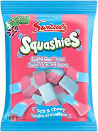SWIZZELS SQUASHIES BUBBLE GUM