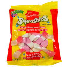 SWIZZELS SQUASHIES RASPBERRY