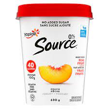 YPL SOURCE YOGURT PEACH