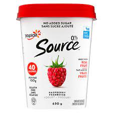 YPL SOURCE YOGURT RASPBERRY
