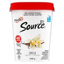YPL SOURCE YOGURT VANILLA